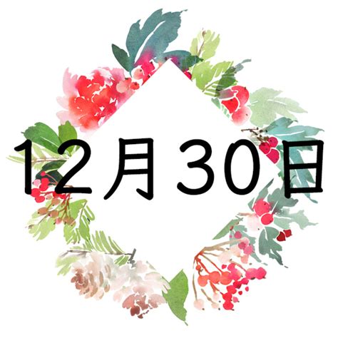 12月30日性格|12月30日生まれの性格や運勢・好きなタイプと落と。